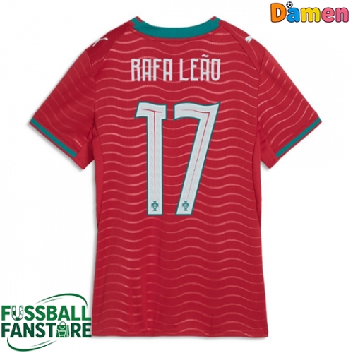 Portugal Rafael Leao #17 Replik Heimtrikot Damen WM 2026 Kurzarm